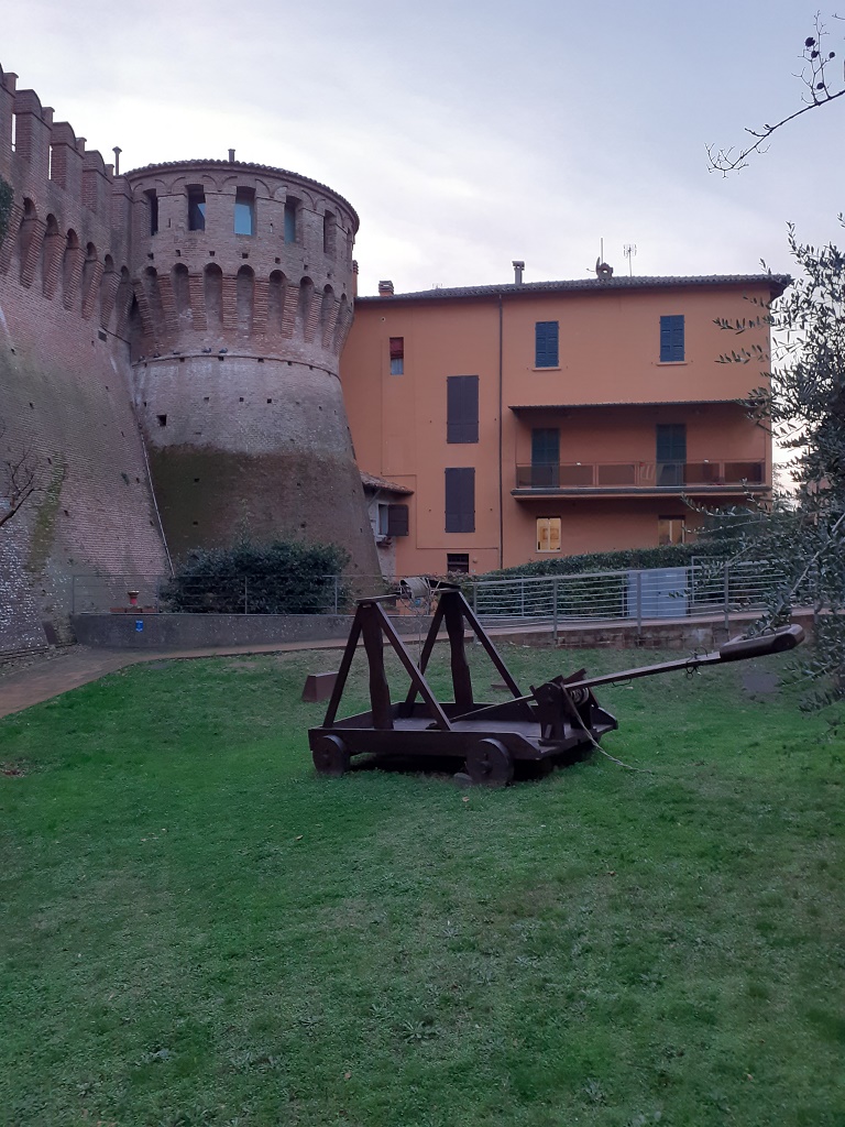 Rocca di Riolo - Catapulta